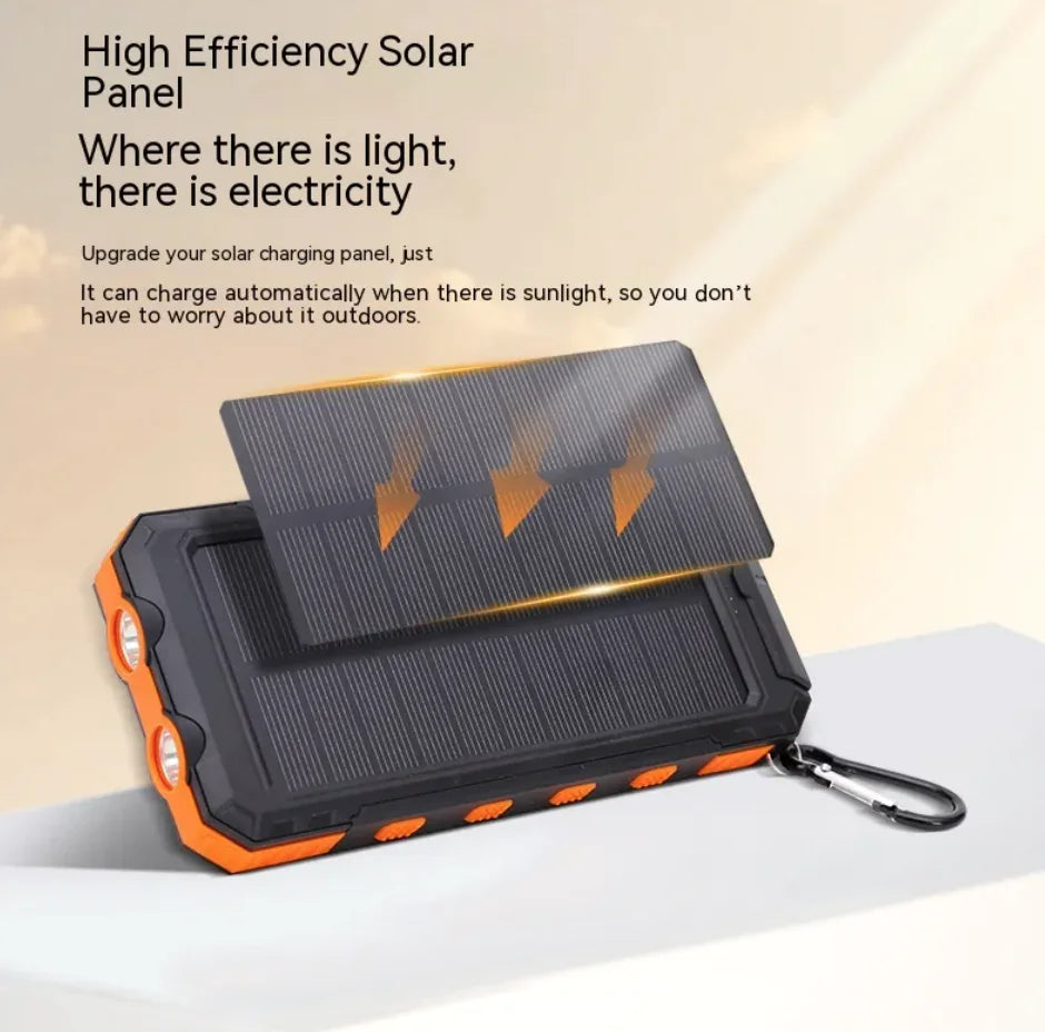 SnapCharge: Solar Waterproof Portable Power Bank