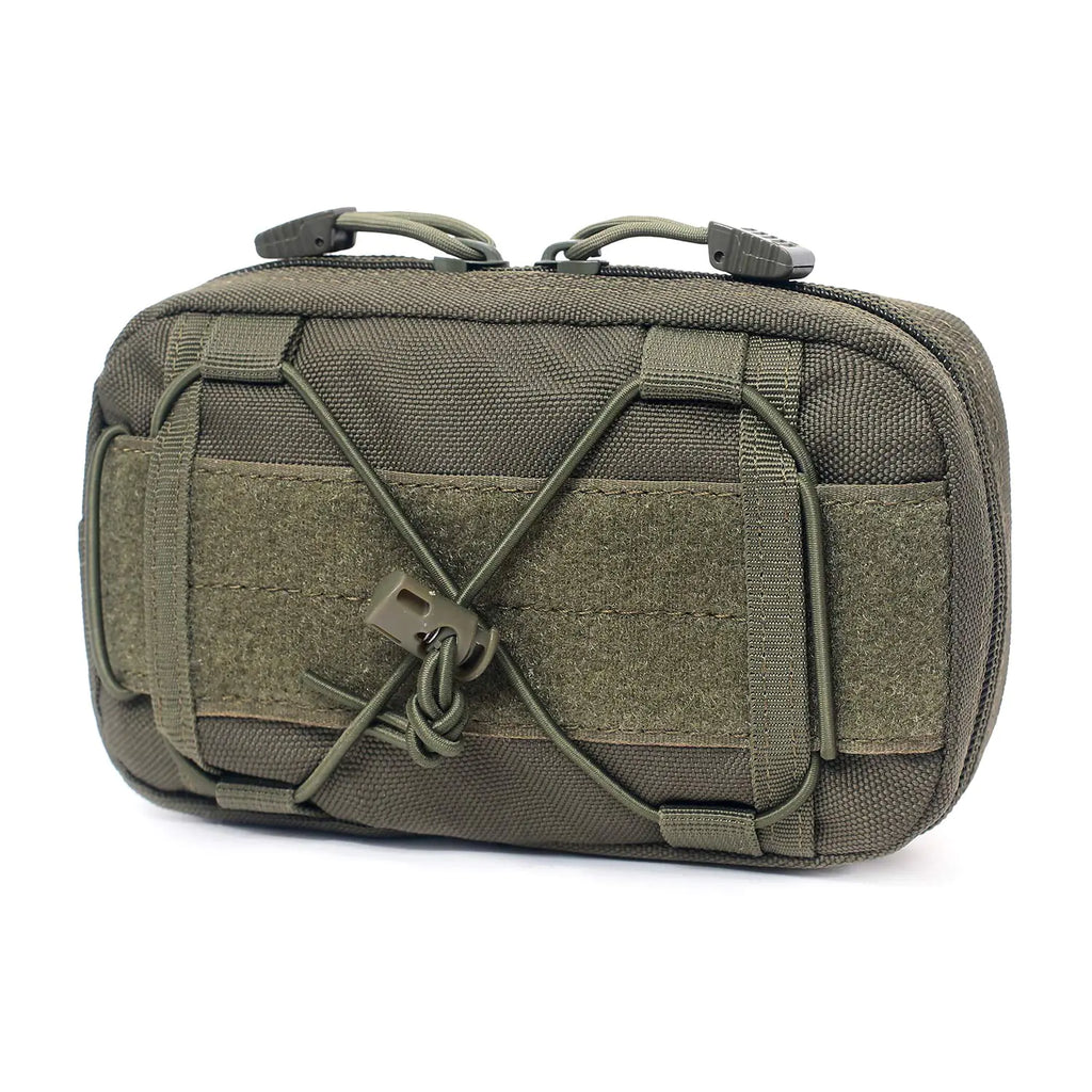 SnapPouch Admin: Compact 1000D MOLLE Horizontal Utility EDC Bag